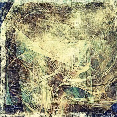 Doku, yüzey veya antika arka plan kaşıdı. Farklı renk desen ile