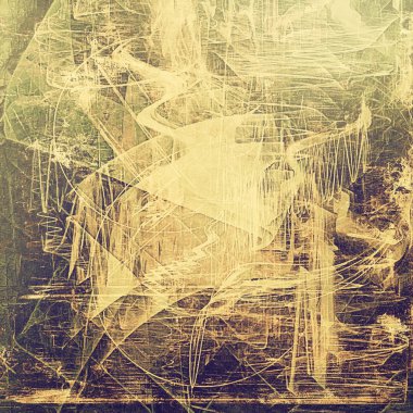 Vintage doku, eski stil çerçeve dekorasyon grunge grafik öğeleri ve farklı renk desen