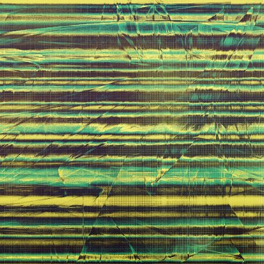 Dekoratif kompozisyon veya dokulu grunge öğeleri ve farklı renk desen vintage şablonu tasarlanmış eski stil