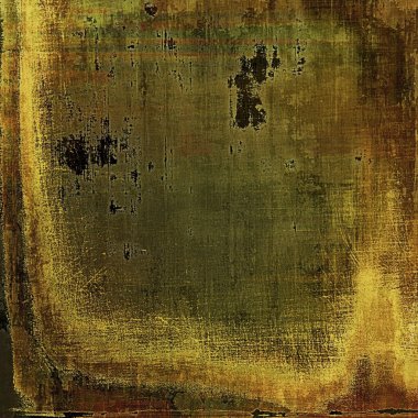 Dekoratif kompozisyon veya dokulu grunge öğeleri ve farklı renk desen vintage şablonu tasarlanmış eski stil