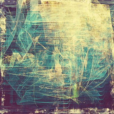 Grunge tasarım, farklı renk desenleri ile yaşlı eski püskü doku için arka plan