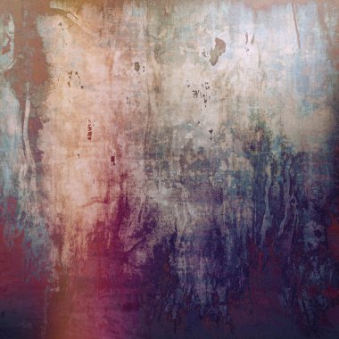 Renkli vintage doku, geleneksel antika öğeleri ve farklı renk desen yaşlı dekoratif grunge arka plan