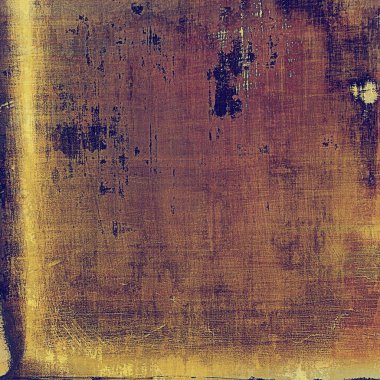 Grunge arka plan sanat, vintage tarzı çerçeve dokulu. Farklı renk desen ile