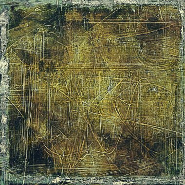 Eski püskü doku veya şık vintage elemanları ile arka plan. Grunge zemin ile farklı renk desen