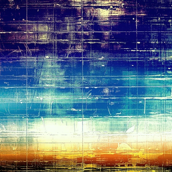 Schäbige Textur oder Hintergrund mit edlen Vintage-Elementen. Grunge-Hintergrund mit unterschiedlichen Farbmustern — Stockfoto