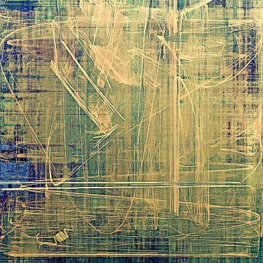 Doku retro, vintage tarzı elemanları ve farklı renk desen ile arka plan