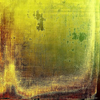 Retro vintage tarzı öğeleri yaşlı doku üzerinde. Farklı renk desen ile