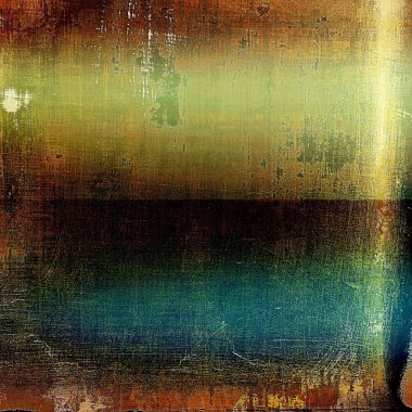 Vintage yırtık doku veya antik tasarım öğeleri ve farklı renk desen şık grunge arka plan