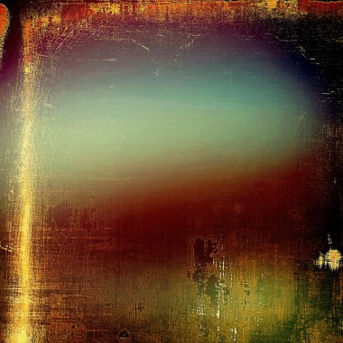 Dekoratif vintage doku veya yaratıcı grunge arka plan ile farklı renk desen