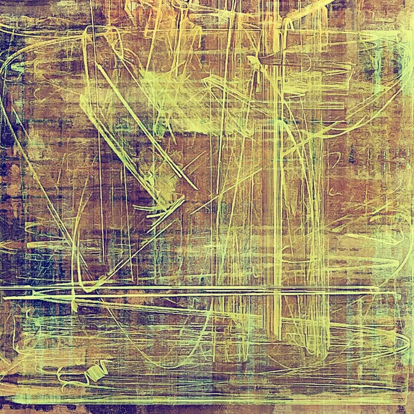 Retro vintage tarzı öğeleri yaşlı doku üzerinde. Farklı renk desen ile