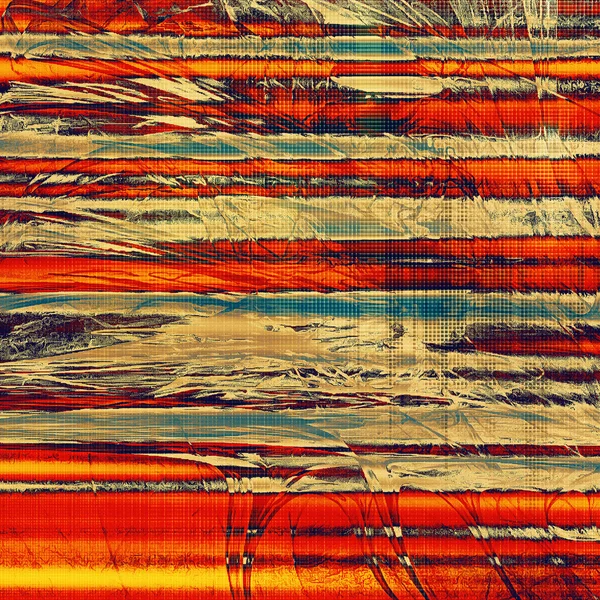 Retro vintage tarzı öğeleri yaşlı doku üzerinde. Farklı renk desen ile