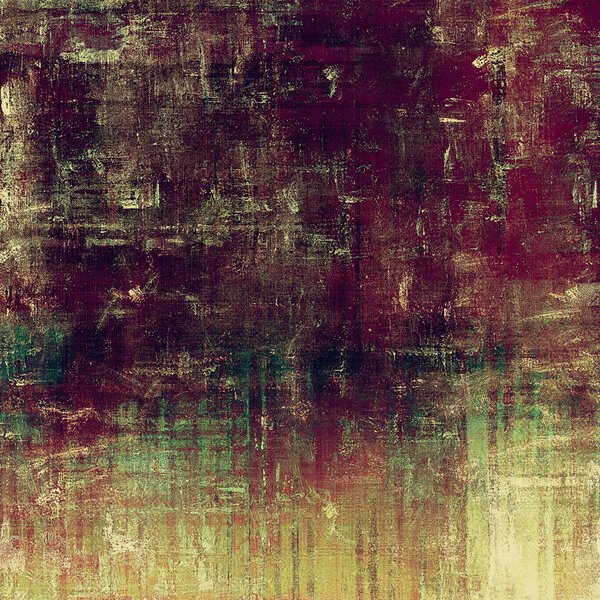 Vintage torn texture or stylish grunge background with ancient design elements and different color patterns