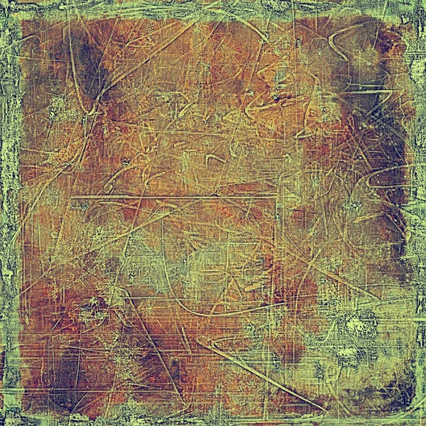 Texture déchirée vintage ou fond grunge élégant avec des éléments de conception anciens et des motifs de couleur différents — Photo