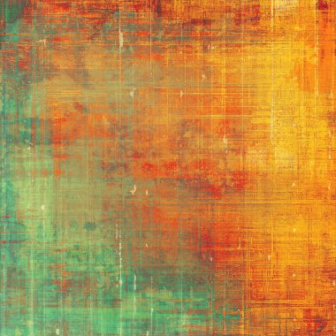 Zarif arka vintage grunge tasarım şablonu. Farklı renk desenleri ile eski doku