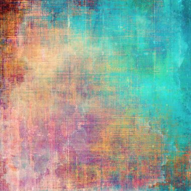Vintage tarzı ve farklı renk desen eski püskü doku ile yaşlı grunge grafik arka plan