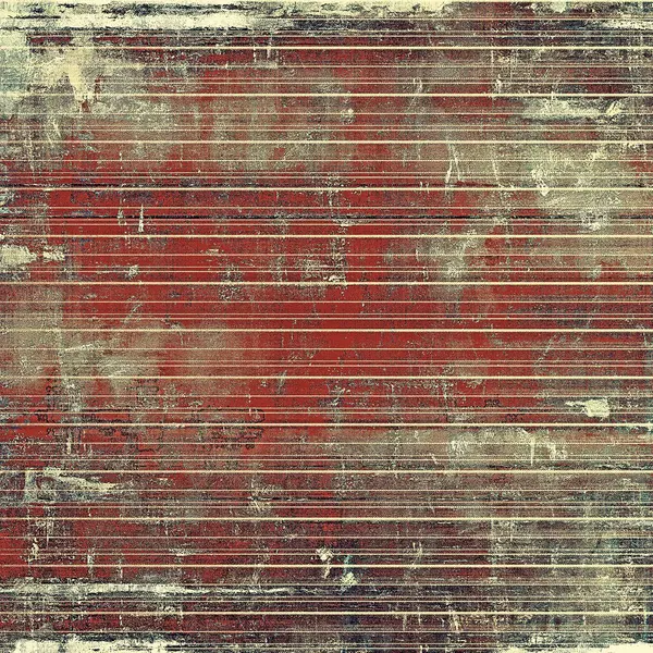 Aged grunge graphic background with shabby texture in vintage style and different color patterns — Stock Photo, Image