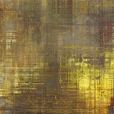 Keskin dokulu arka plan, vintage zemin eski stil öğeleri ve farklı renk desen ile yaşlı