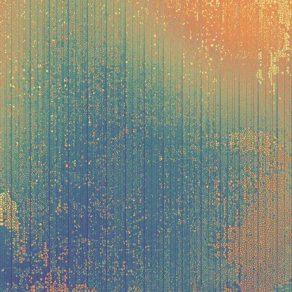 Fundo riscado com sobreposição estilo retro. Textura envelhecida com diferentes padrões de cores — Fotografia de Stock