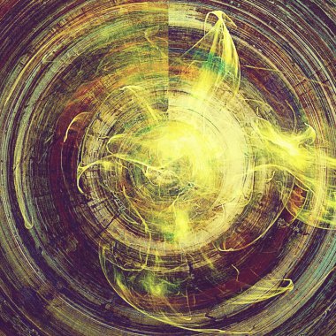 Kirli doku, vintage tarzı elemanları ve farklı renk desen arka plan