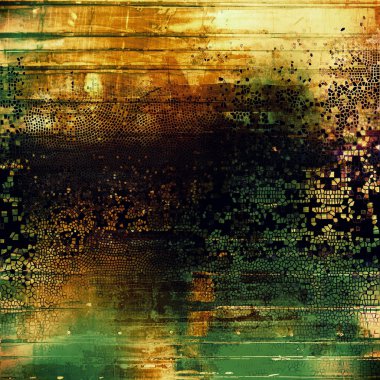 Grunge bir yaratıcı vintage tarzı poster için arka plan. Farklı renk desen ile