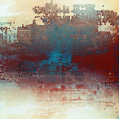 Grunge tasarım, farklı renk desenleri ile yaşlı eski püskü doku için arka plan