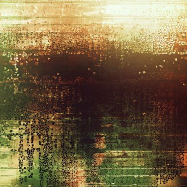 Zarif vintage arka, antika doku. Farklı renk desenleri ile tasarlanmış grunge şablon