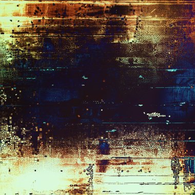 Zarif vintage arka, antika doku. Farklı renk desenleri ile tasarlanmış grunge şablon