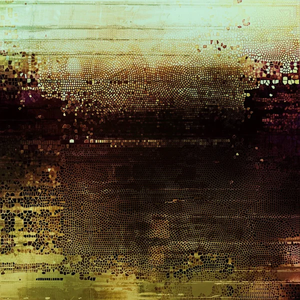 Fondo abstracto retro, textura grunge vintage con diferentes patrones de color — Foto de Stock