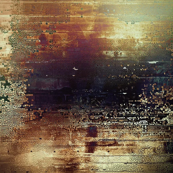 Fundo vintage elegante, textura antiga. Modelo de grunge projetado com padrões de cores diferentes — Fotografia de Stock