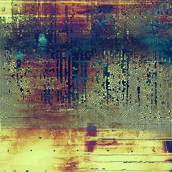 Fundo vintage elegante, textura antiga. Modelo de grunge projetado com padrões de cores diferentes — Fotografia de Stock