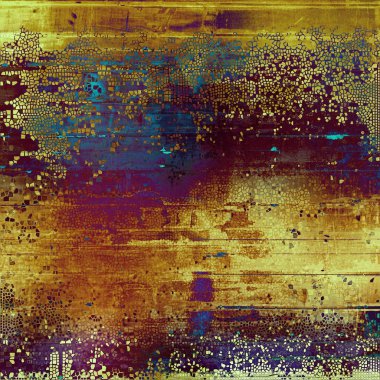 Glamour vintage çerçeve, dekoratif grunge arka plan. Yaşlı doku ile farklı renk desen