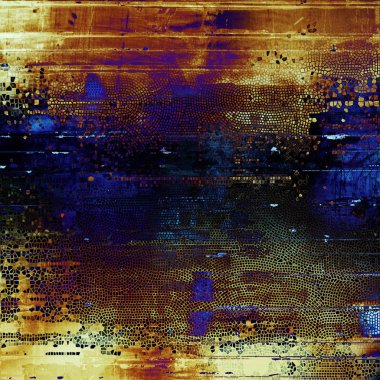 Glamour vintage çerçeve, dekoratif grunge arka plan. Yaşlı doku ile farklı renk desen