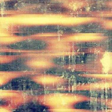 Vintage ve retro tasarım öğeleri soluk grunge arka plan üzerinde. Farklı renk desen ile