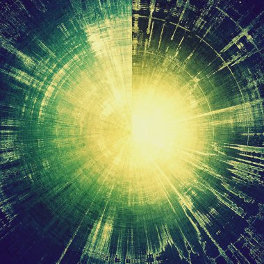 Vintage ve retro tasarım öğeleri soluk grunge arka plan üzerinde. Farklı renk desen ile