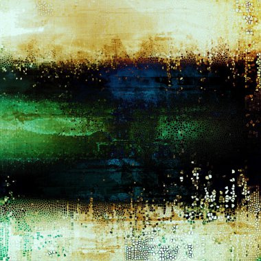 Vintage tarzı tasarım öğeleri, çizik doku ve farklı renk desen Retro arka plan