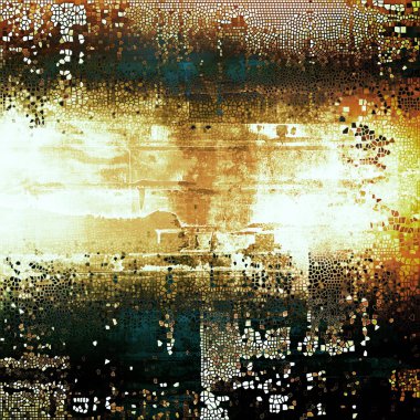 Vintage tarzı eski püskü doku veya şık grungy öğeleri ve farklı renk desen arka plan