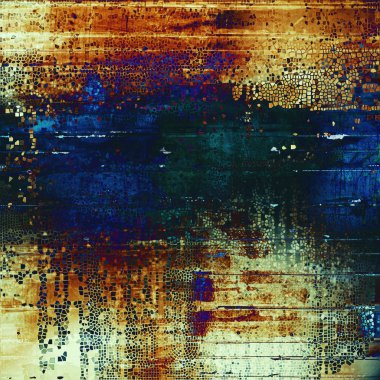 Vintage tarzı eski püskü doku veya şık grungy öğeleri ve farklı renk desen arka plan