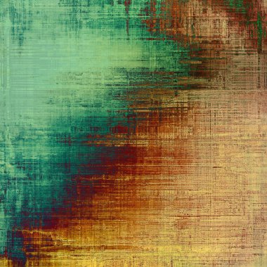 Vintage tarzı eski püskü doku veya şık grungy öğeleri ve farklı renk desen arka plan