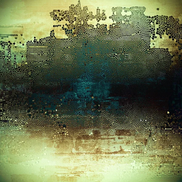 Moldura vintage glamour, fundo grunge decorativo. Textura envelhecida com diferentes padrões de cores — Fotografia de Stock