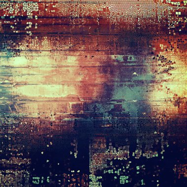 Vintage doku, eski çizilmiş arka plan yaşlı. Farklı renk desen ile