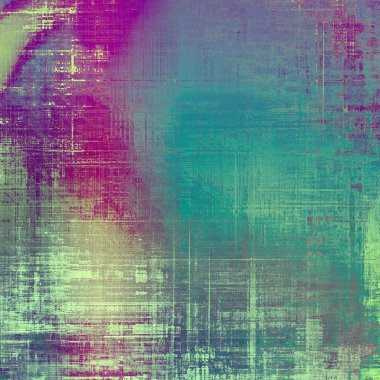 Grunge bir yaratıcı vintage tarzı poster için arka plan. Farklı renk desen ile