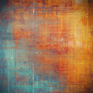 Retro tarzı grafik kompozisyon dokulu grunge arka plan üzerinde. Farklı renk desen ile