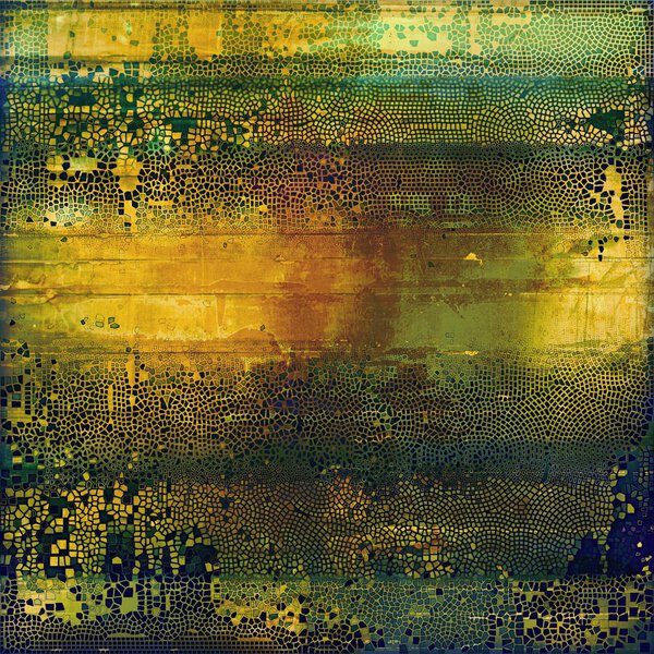Grunge background for a creative vintage style poster. With different color patterns