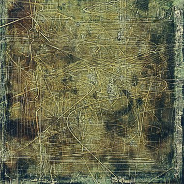 Zarif vintage arka, antika doku. Farklı renk desenleri ile tasarlanmış grunge şablon