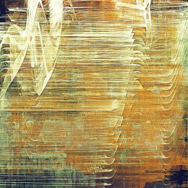 Vintage eski arka plan veya doku grunge dekor öğeleri ve farklı renk desen