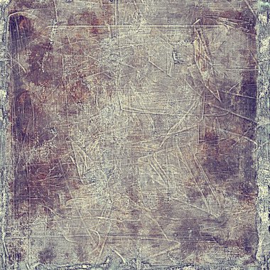 Arka plan veya doku. Grunge stil öğeleri ve farklı renk desen Vintage grafik kompozisyonu