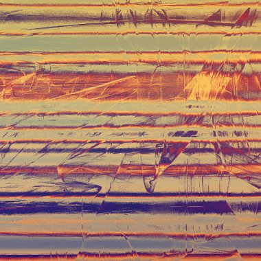 Renkli vintage doku, geleneksel antika öğeleri ve farklı renk desen yaşlı dekoratif grunge arka plan