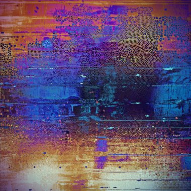 Vintage eski stil doku, yıpranmış ve kaba grunge arka plan ile farklı renk desen