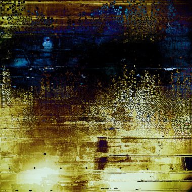 Retro doku, perişan ve düzensiz arka planda grunge tarzı. Farklı renk desen ile