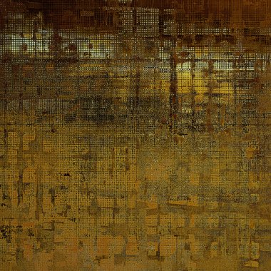 Retro doku, perişan ve düzensiz arka planda grunge tarzı. Farklı renk desen ile